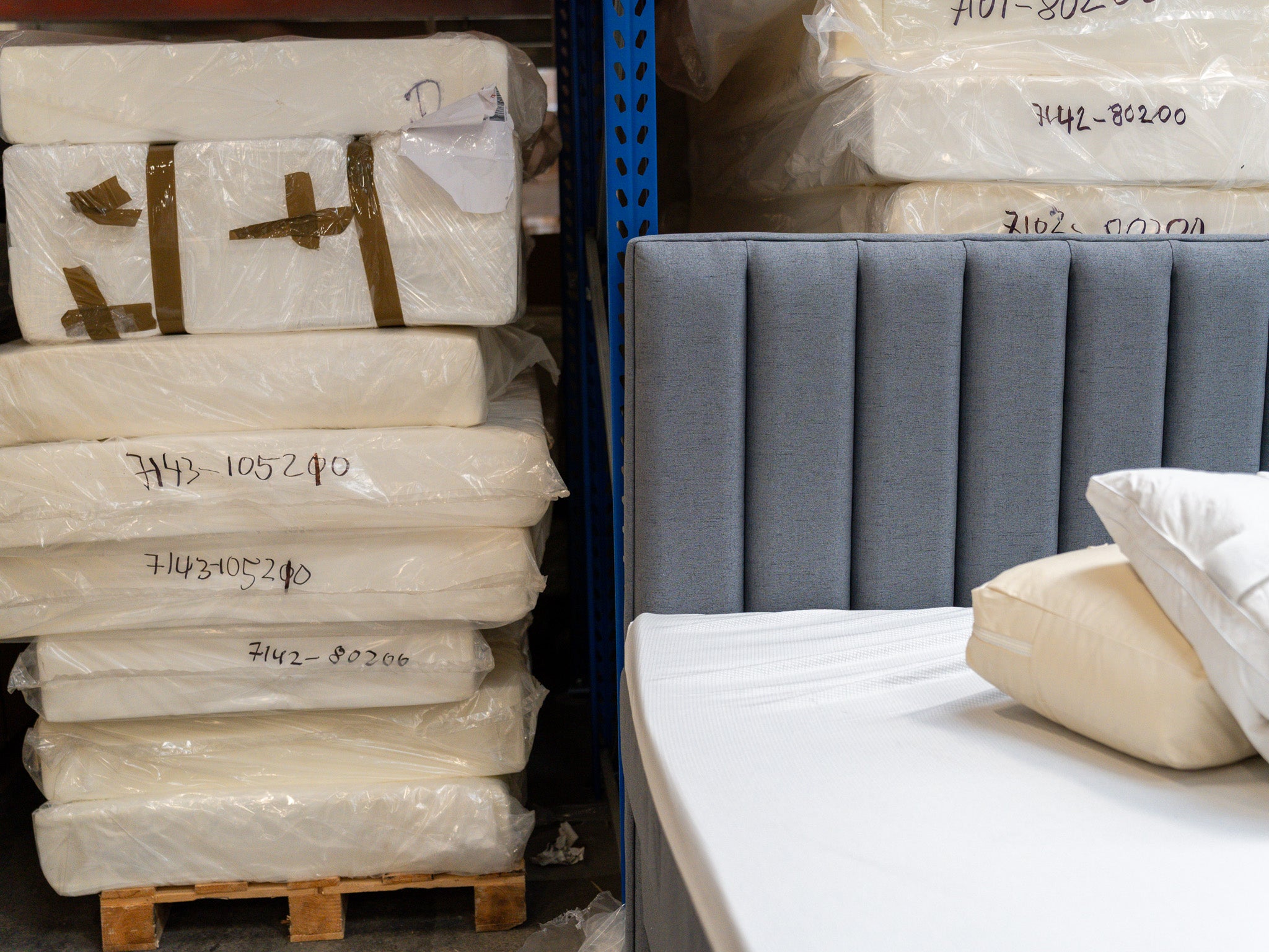 Kontinental 180x200 mørkegrå