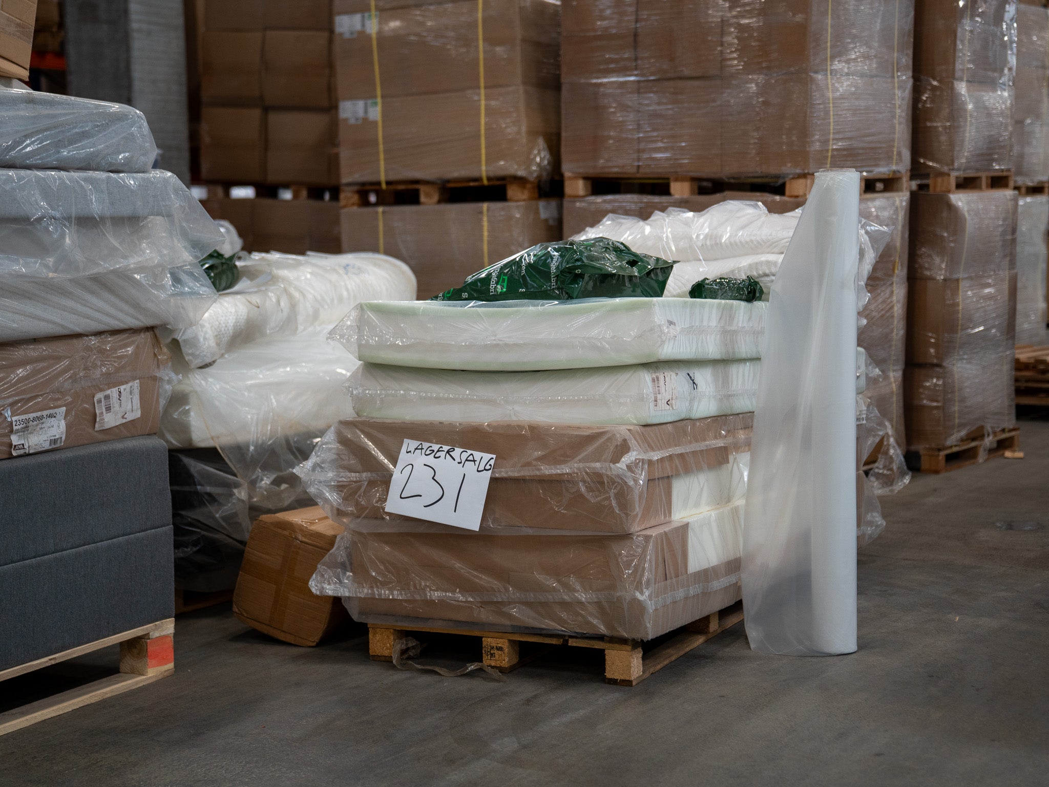 Kontinental 180x210 mørkegrå