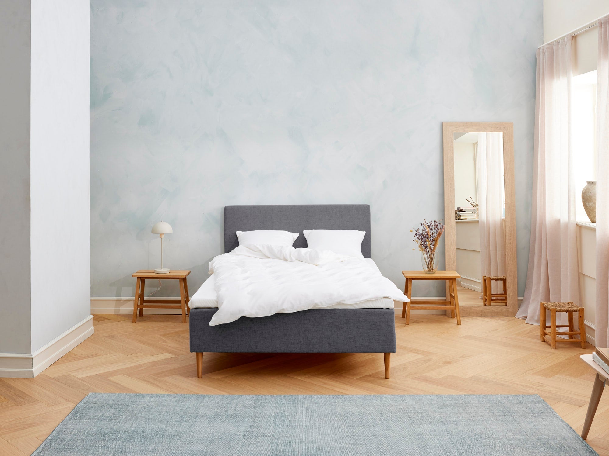 Majestæt - Kølende | Boxmadras (Antracit) 140x200 cm.