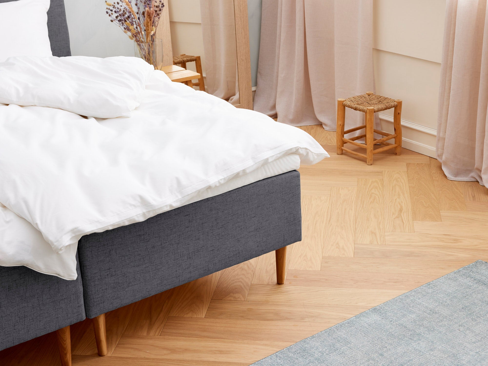 Fagmandens - Kølende | Boxmadras (Antracit) 160x200 cm.