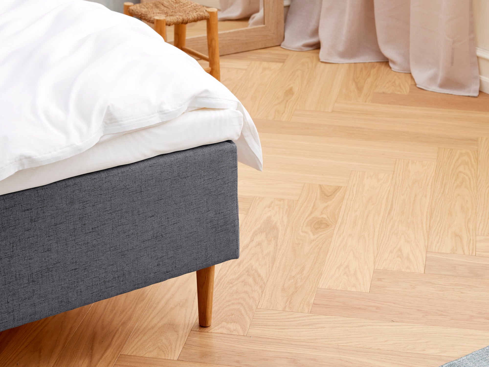 Fagmandens - Kølende | Boxmadras (Antracit) 90x200 cm.