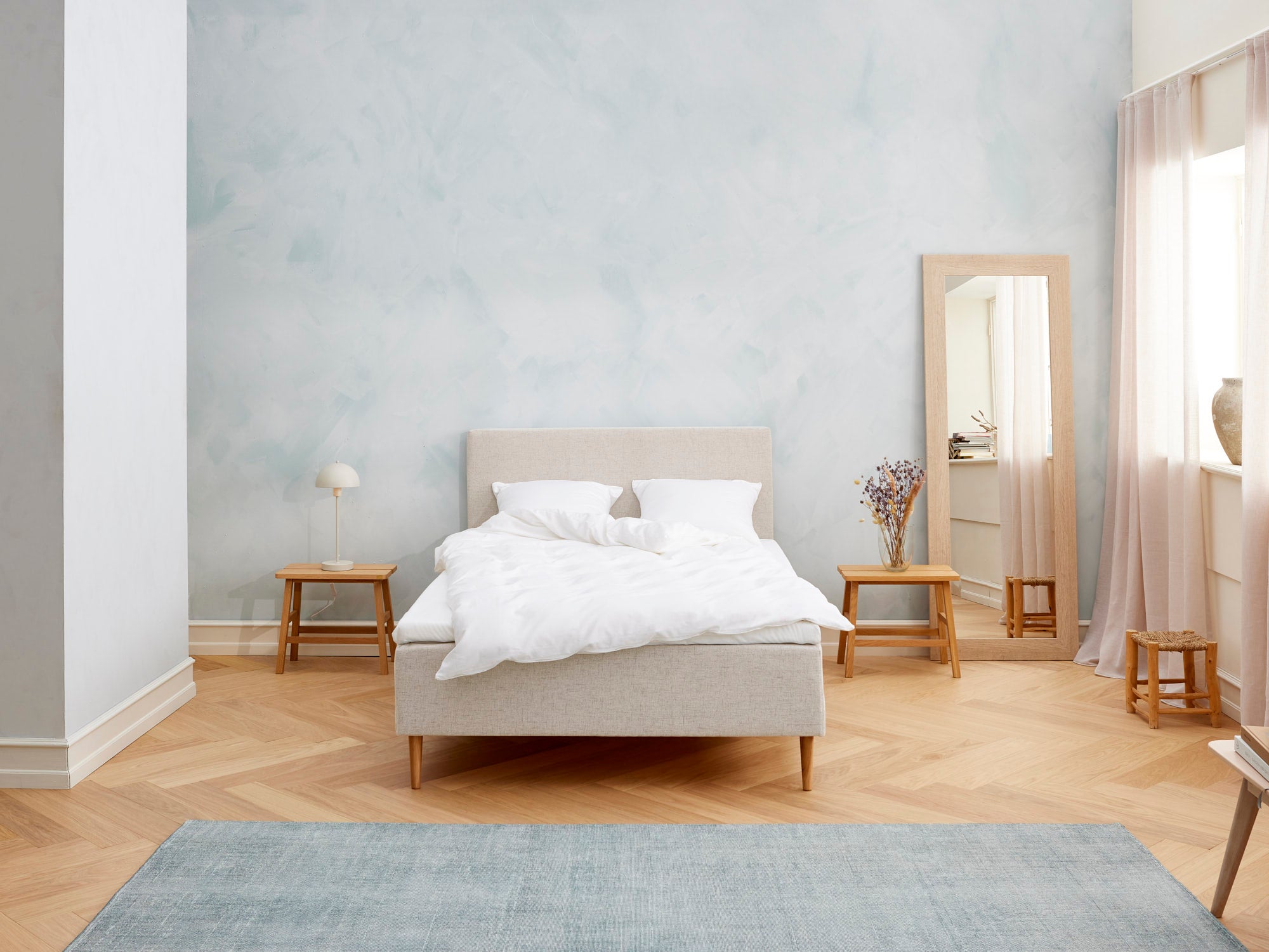 Fabrikkens - Kølende | Boxmadras (Sand) 105x210 cm.