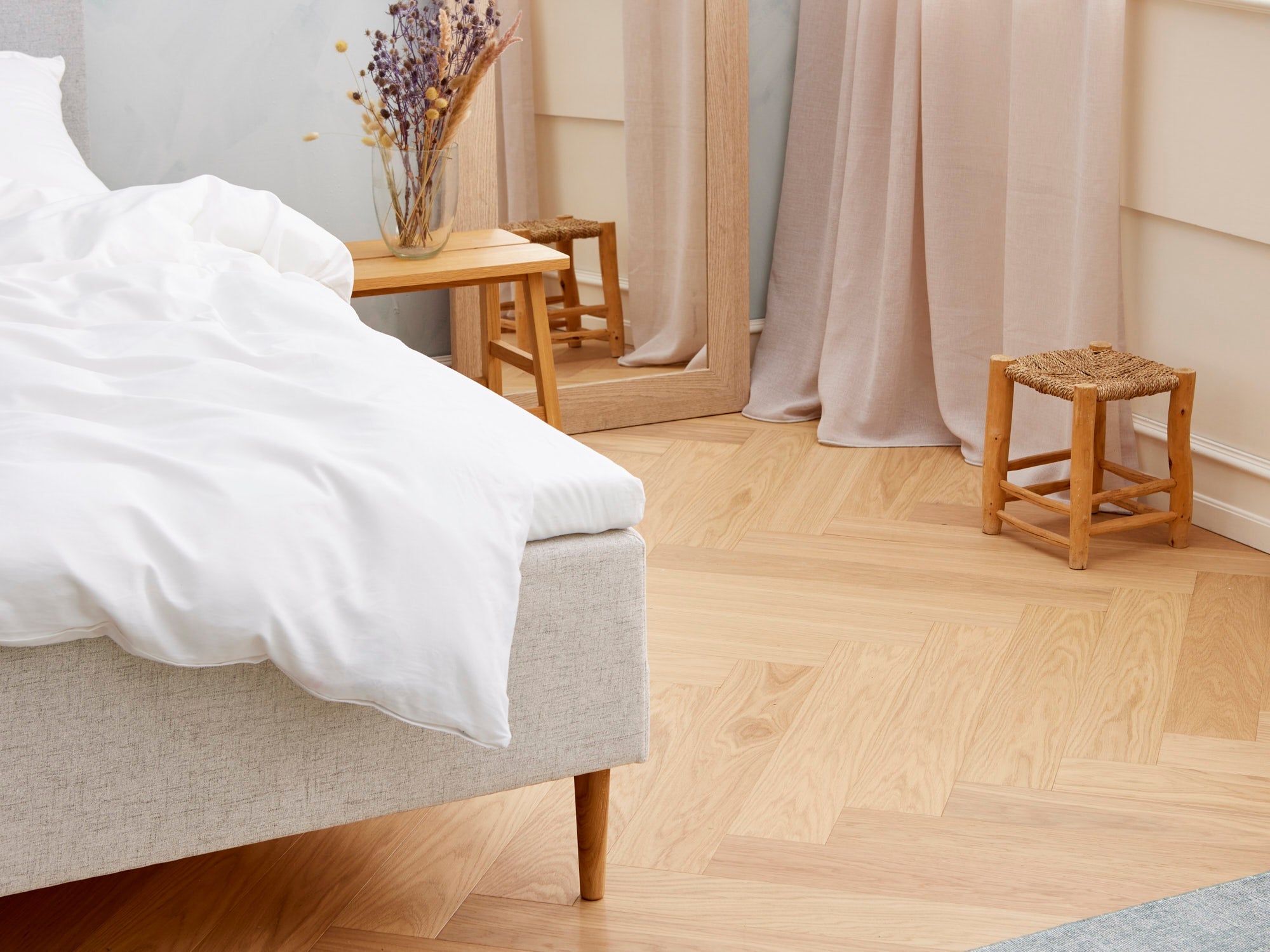 Fagmandens - Kølende | Boxmadras (Sand) 105x210 cm.