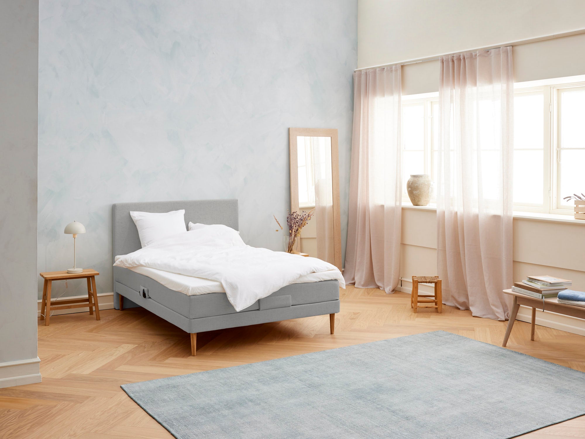 Fagmandens - Kølende | Elevation (Lysegrå) 140x200 cm.