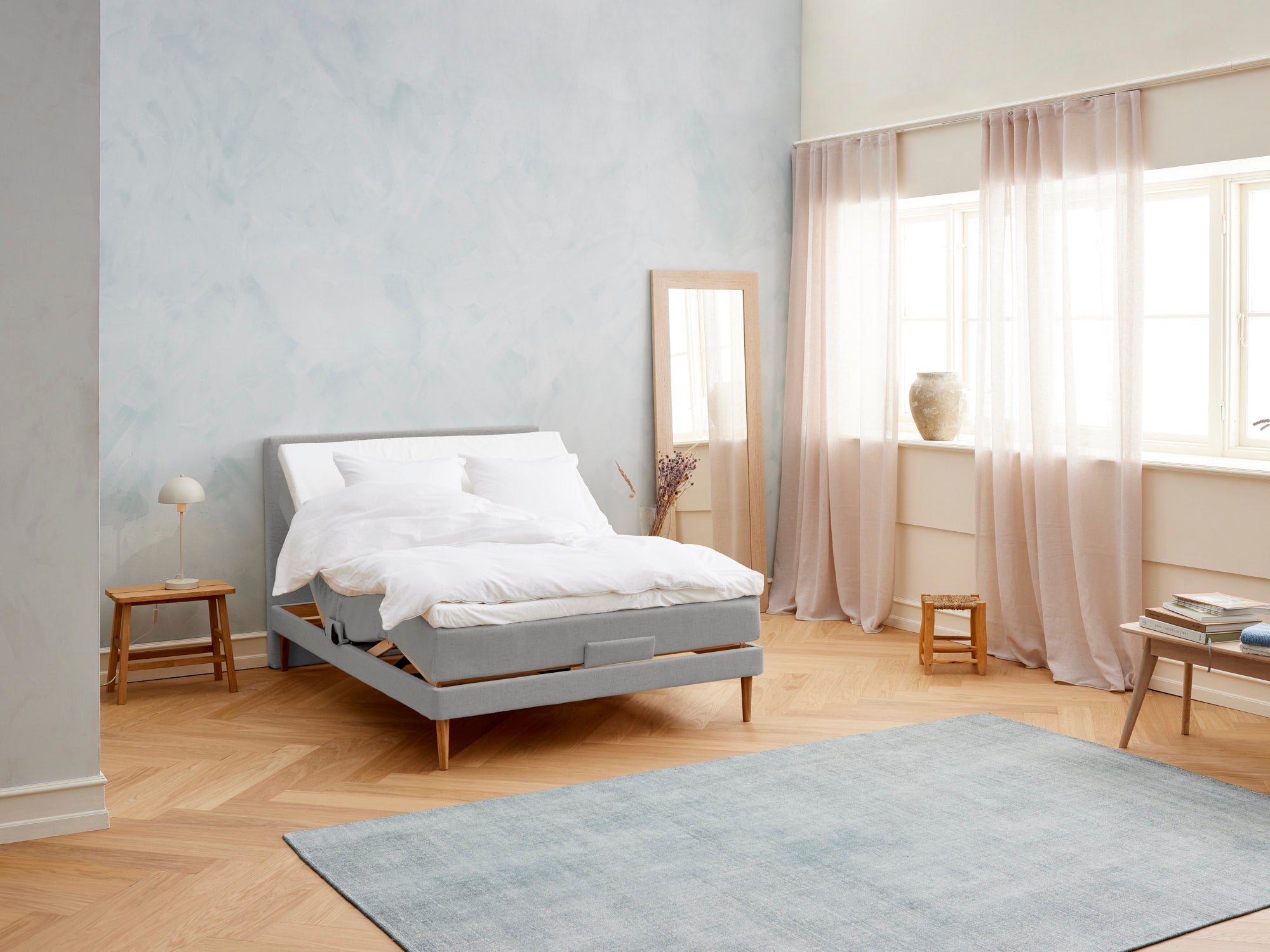 Fagmandens - Kølende | Elevation (Lysegrå) 140x200 cm.