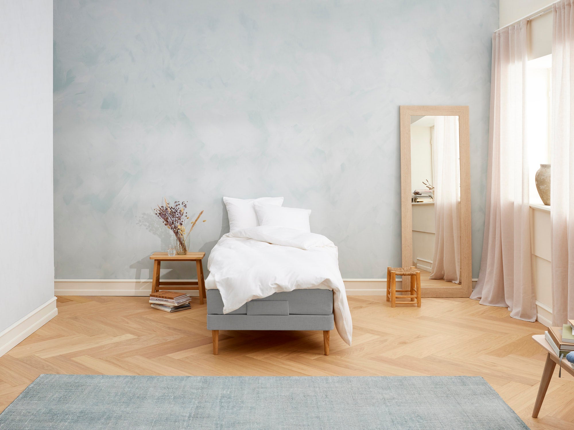 Majestæt - Kølende | Elevation (Lysegrå) 80x200 cm.