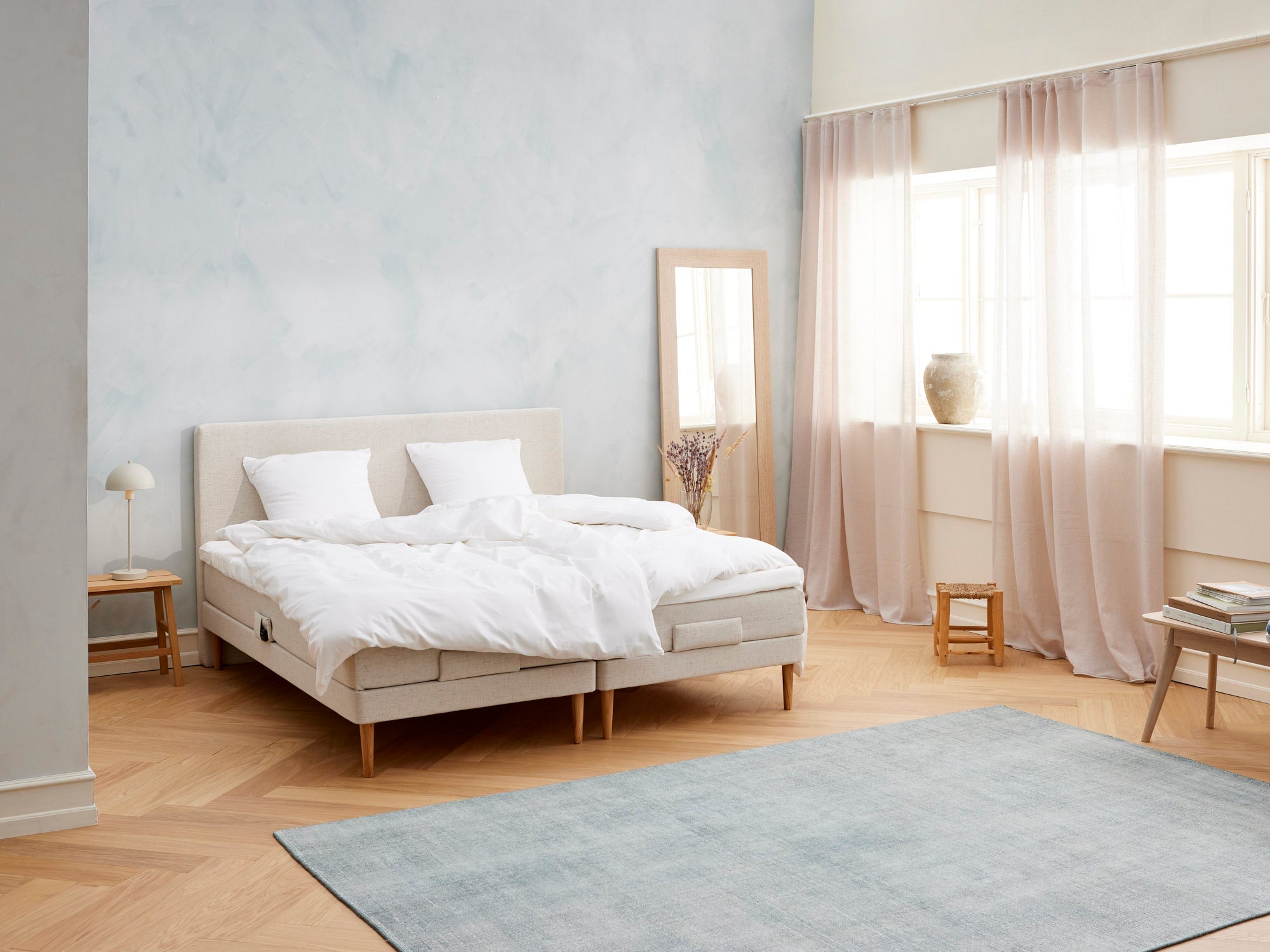 Fagmandens - Kølende | Elevation (Sand) 180x200 cm.