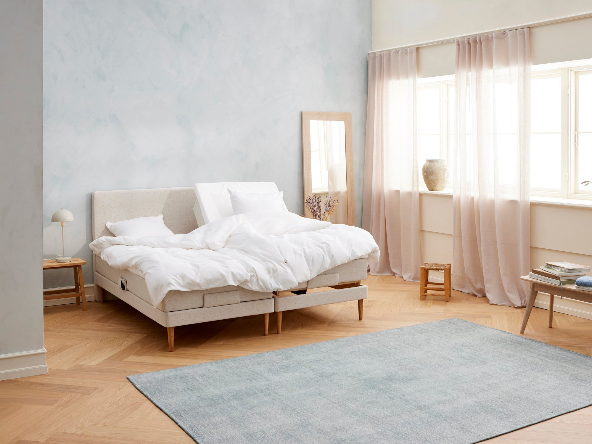 Majestæt - Kølende | Elevation (Sand) 180x200 cm.