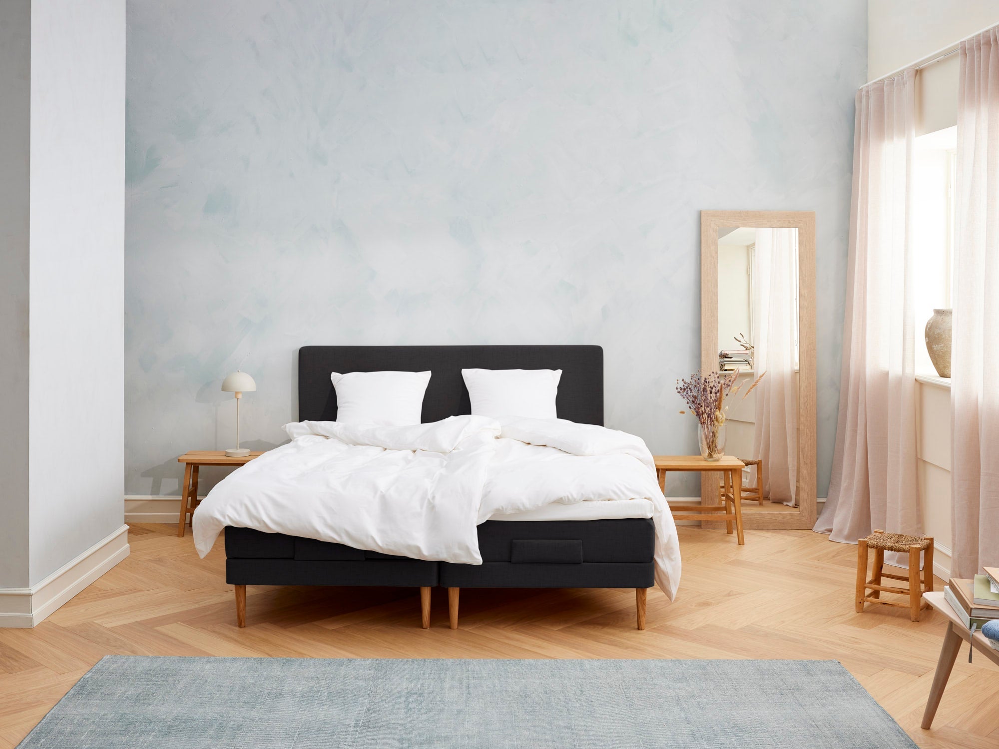 Fagmandens - Kølende | Elevation (Sort) 180x200 cm.