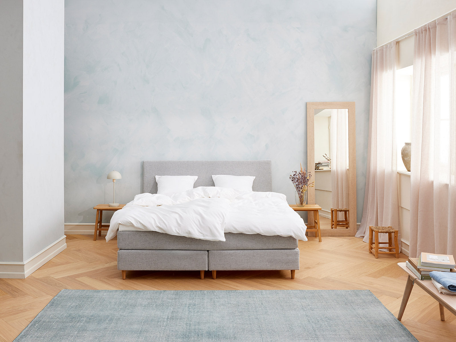 Fabrikkens - Kølende | Kontinental (Lysegrå) 180x200 cm.