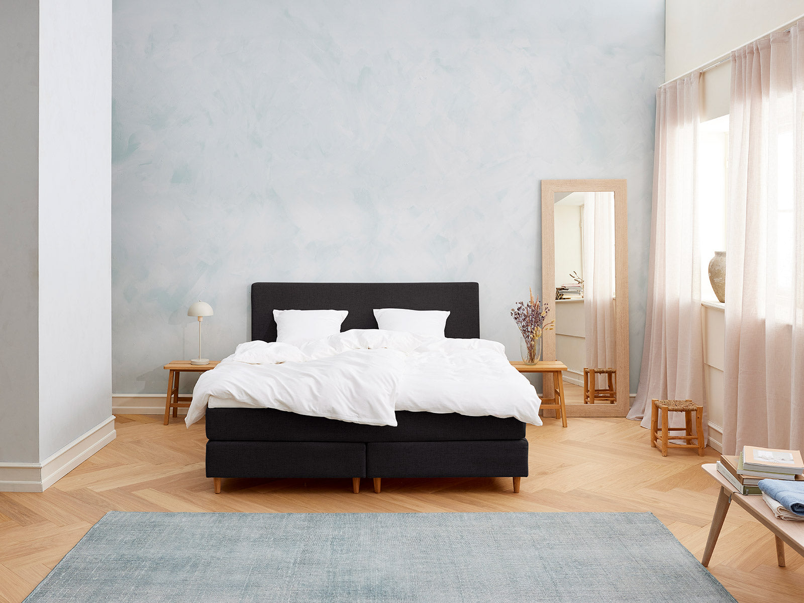 Fabrikkens - Kølende | Kontinental (Sort) 180x200 cm.