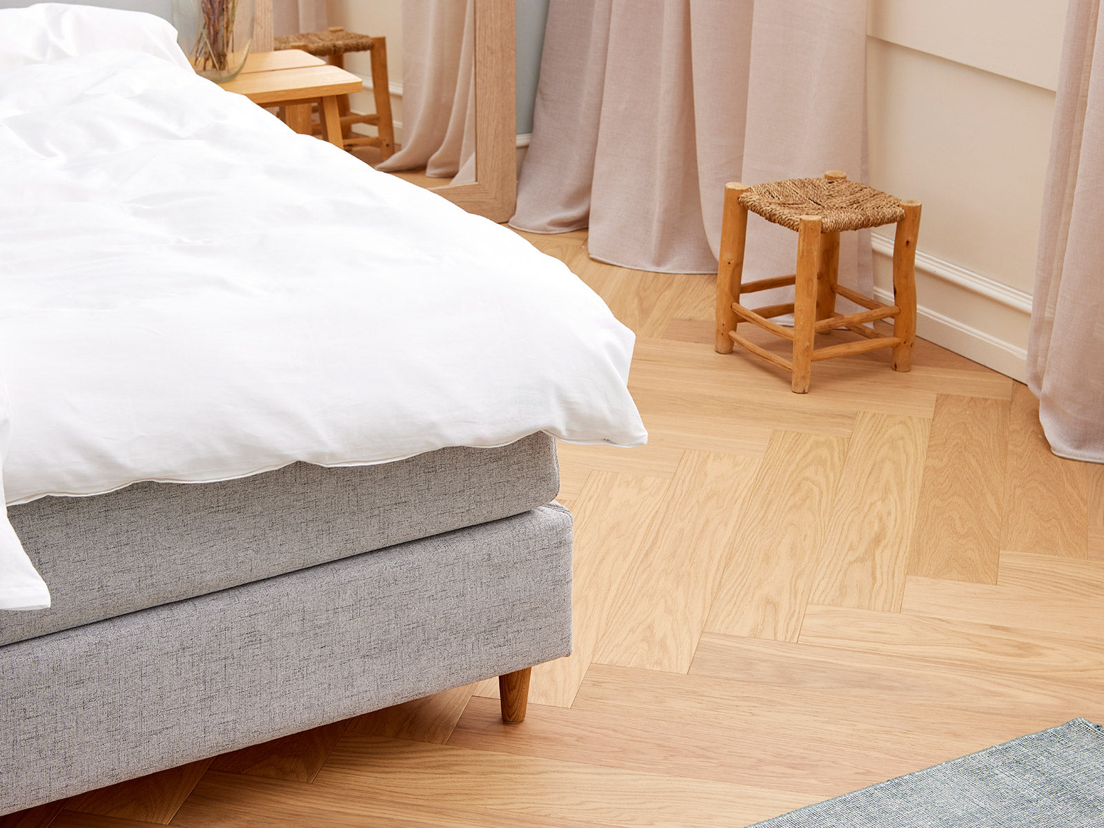 Fabrikkens - Kølende | Kontinental (Lysegrå) 180x200 cm.