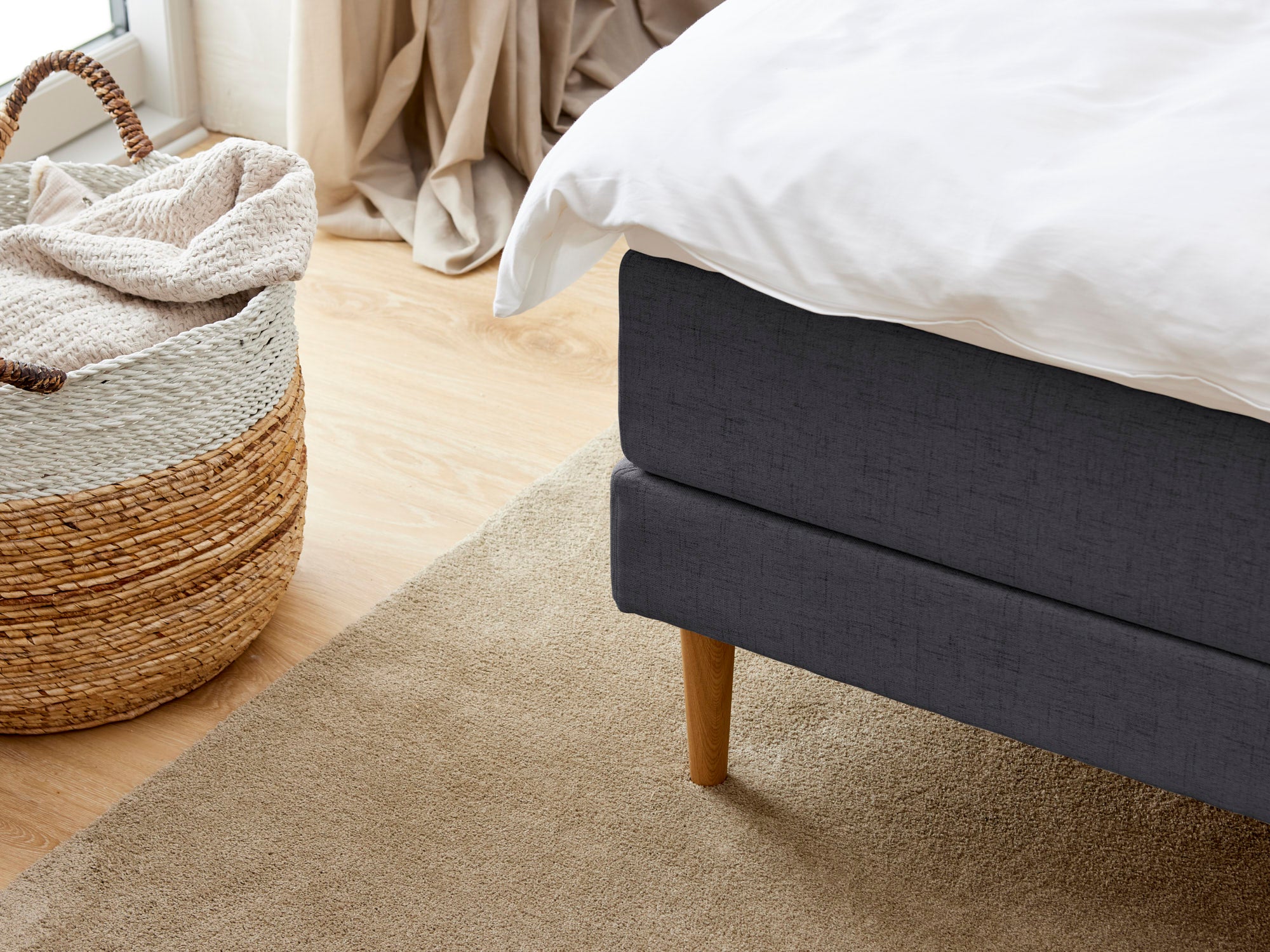 Majestæt - Komfort | Kontinental (Antracit) 180x210 cm.