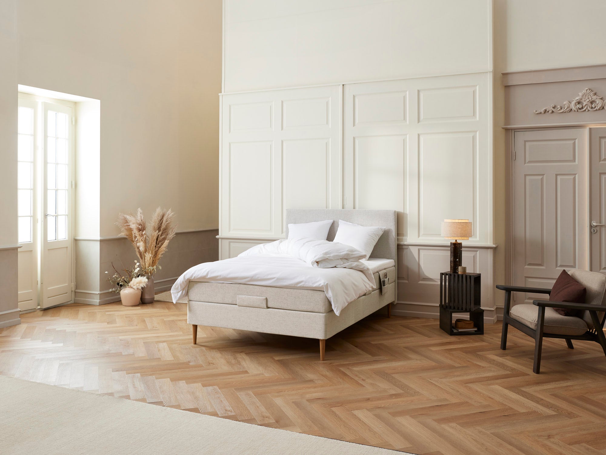 Majestæt - Luksus | Elevation (Sand) 120x200 cm.