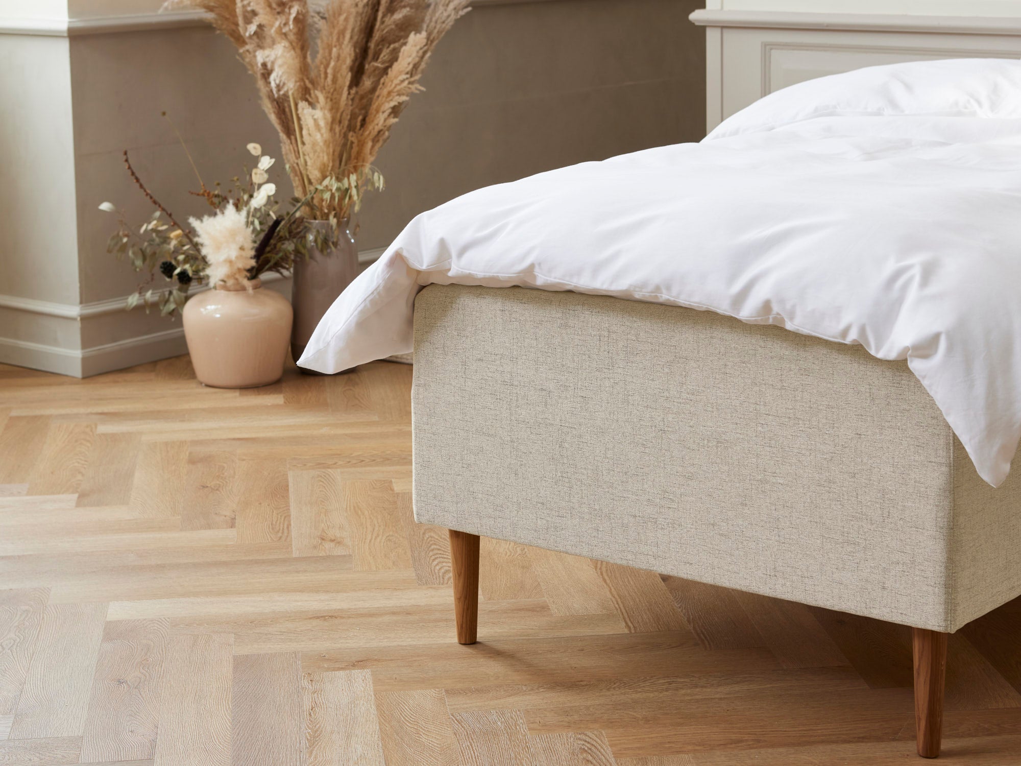 Krone - Luksus | Boxmadras (Sand) 90x210 cm.