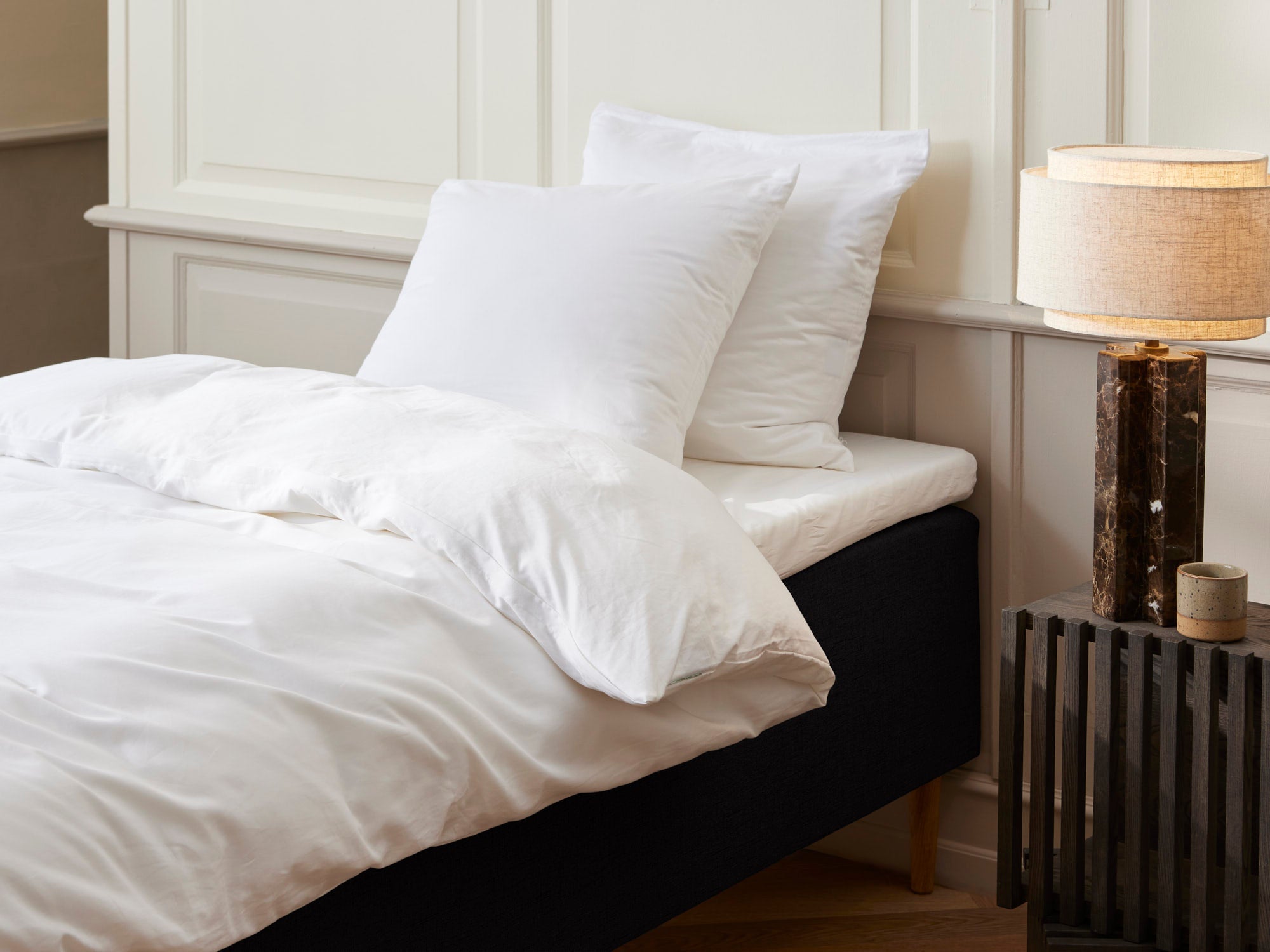 Majestæt - Luksus | Boxmadras (Sort) 90x200 cm.