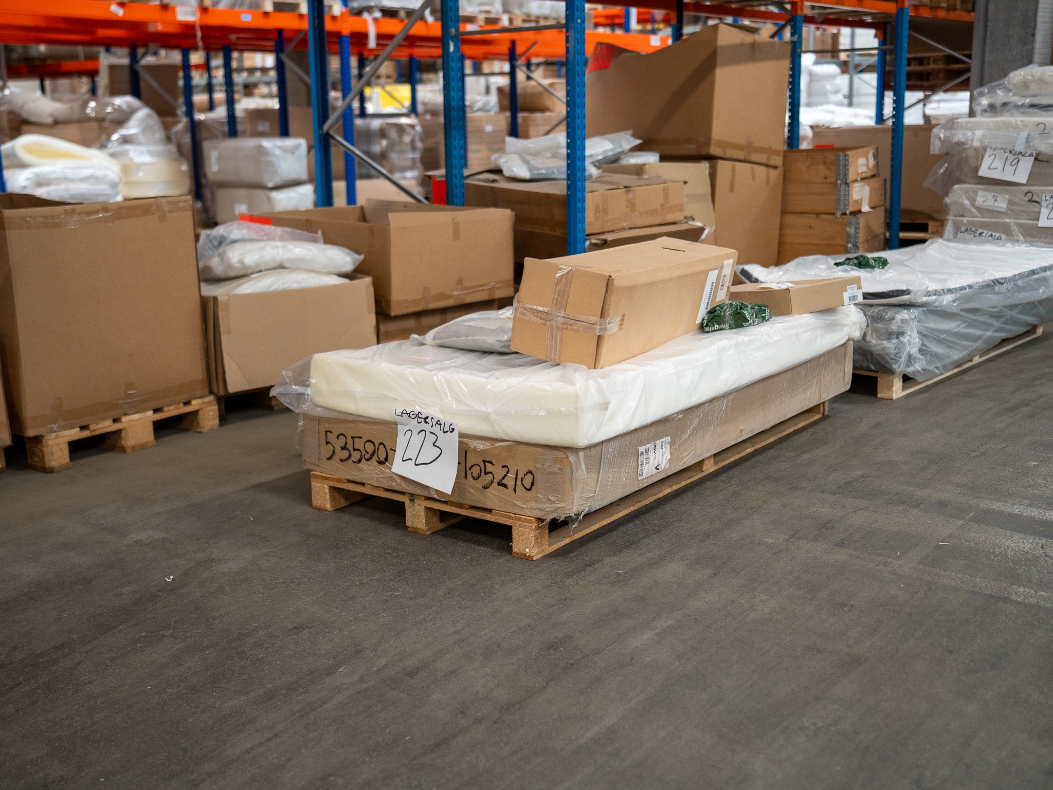 Elevation 105x210 mørkegrå