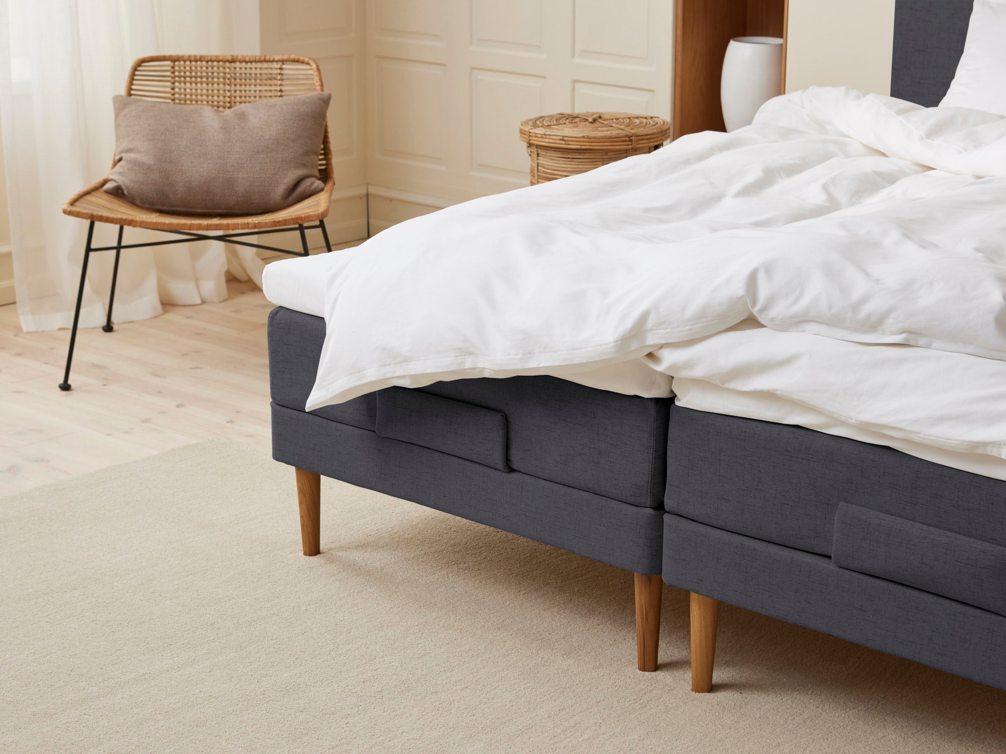 Fabrikkens - Trykaflastende | Elevation (Antracit) 160x200 cm.