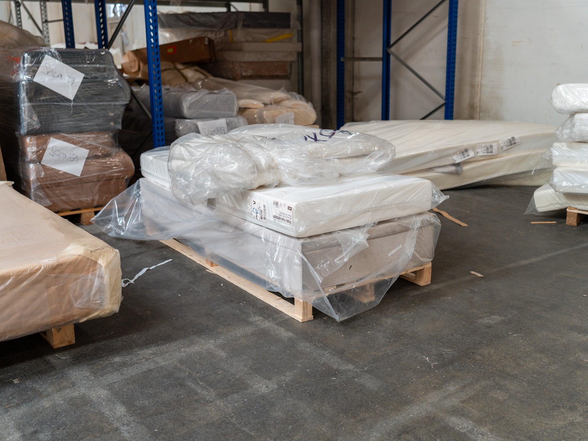 Opbevaringsboks 90x200 sand