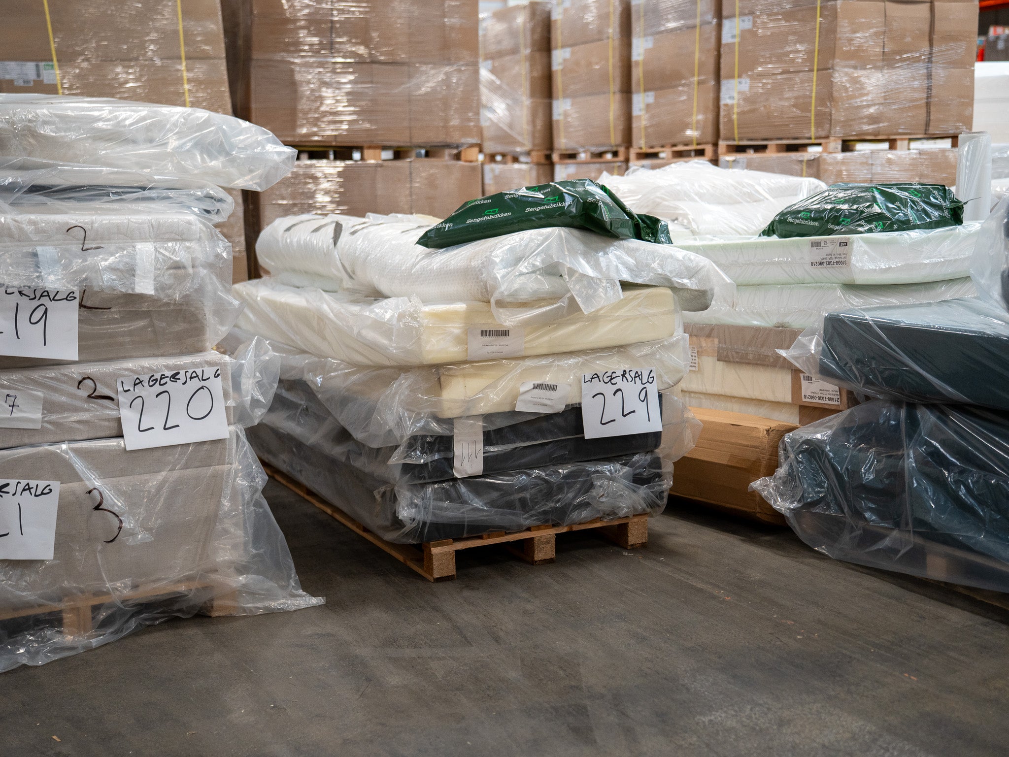 Kontinental 180x200 sort