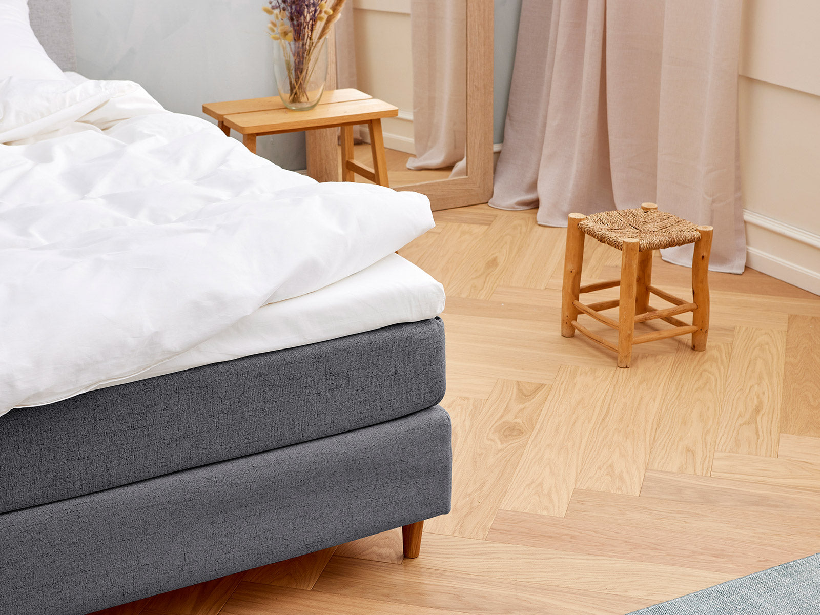 Fabrikkens - Kølende | Kontinental (Antracit) 140x200 cm.