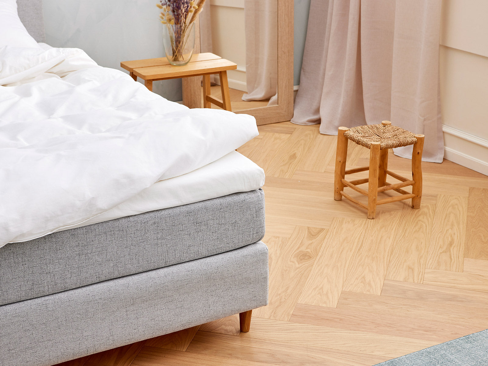 Fabrikkens - Kølende | Kontinental (Lysegrå) 140x200 cm.