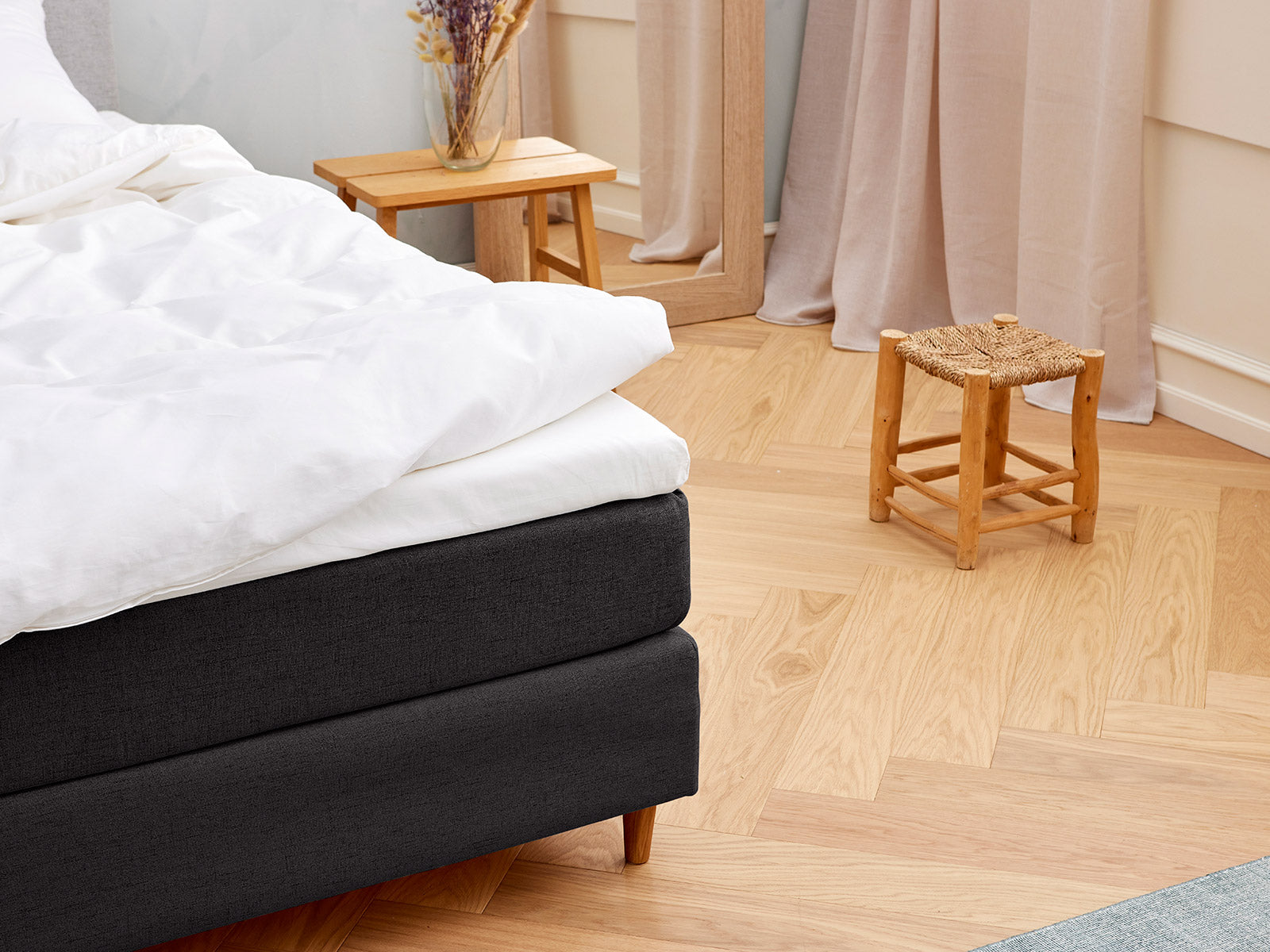 Fabrikkens - Kølende | Kontinental (Sort) 140x200 cm.