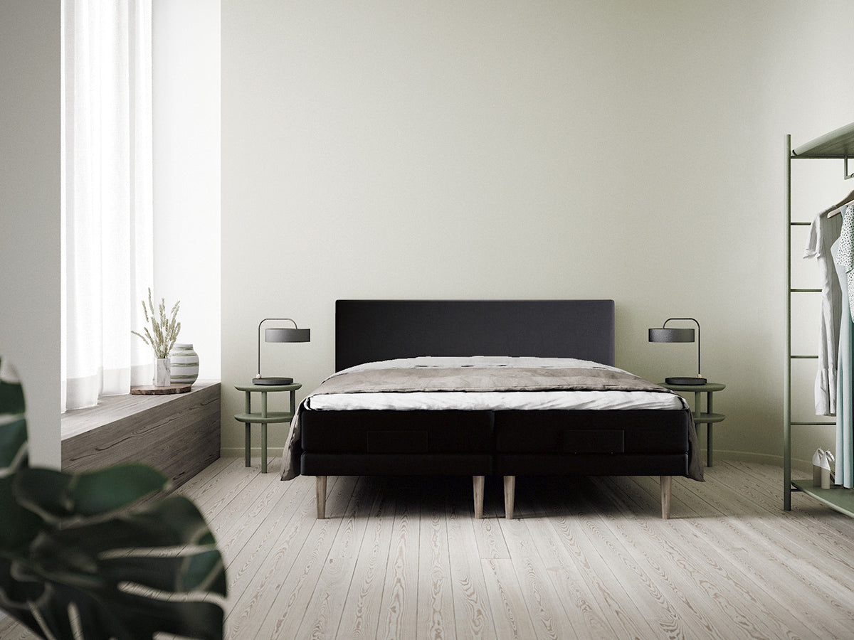 Nordkap Elevation (Sort) - 160x210 cm.