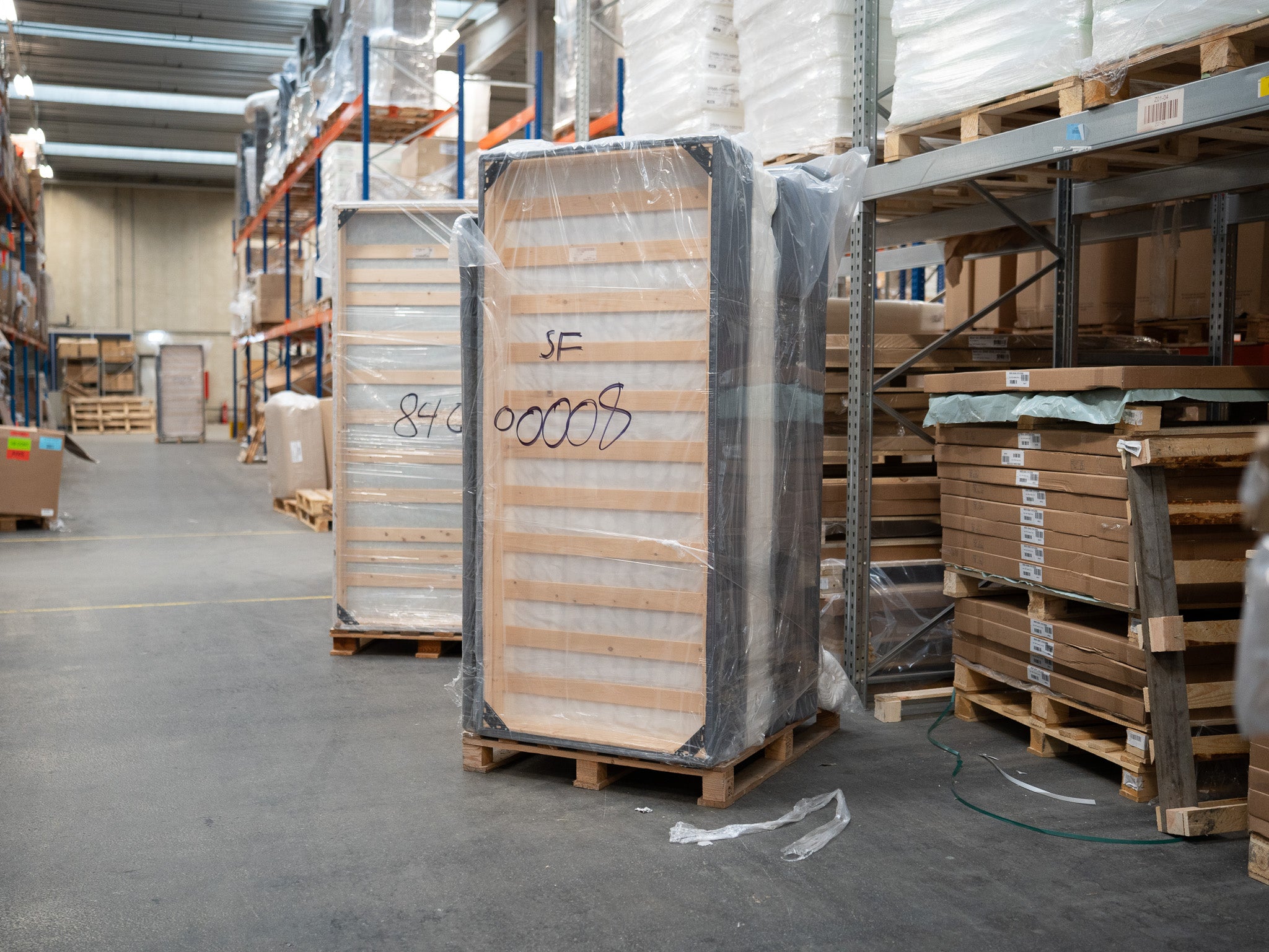 Kontinental 180x200 mørkegrå