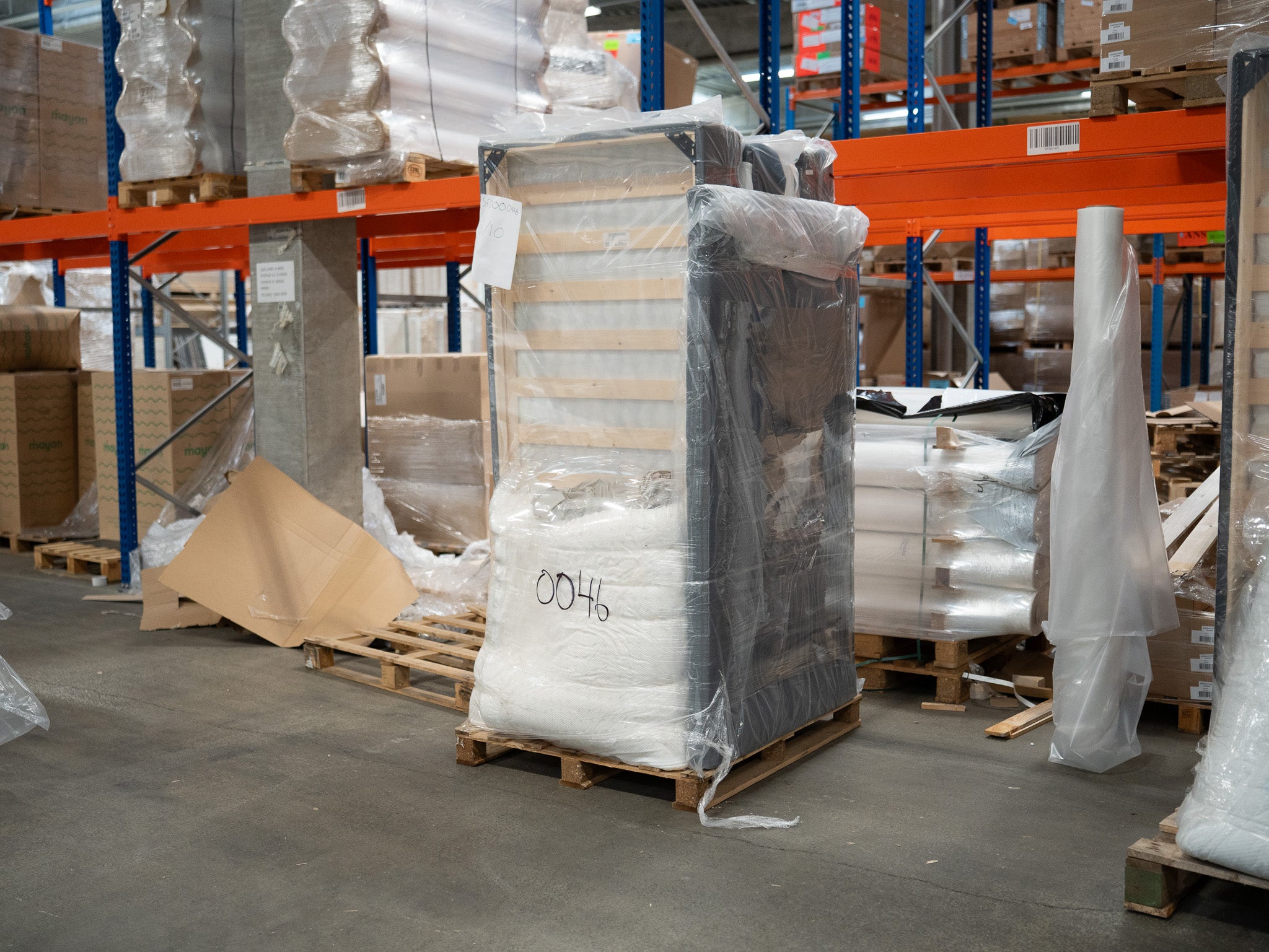 Kontinental 180x200 mørkegrå