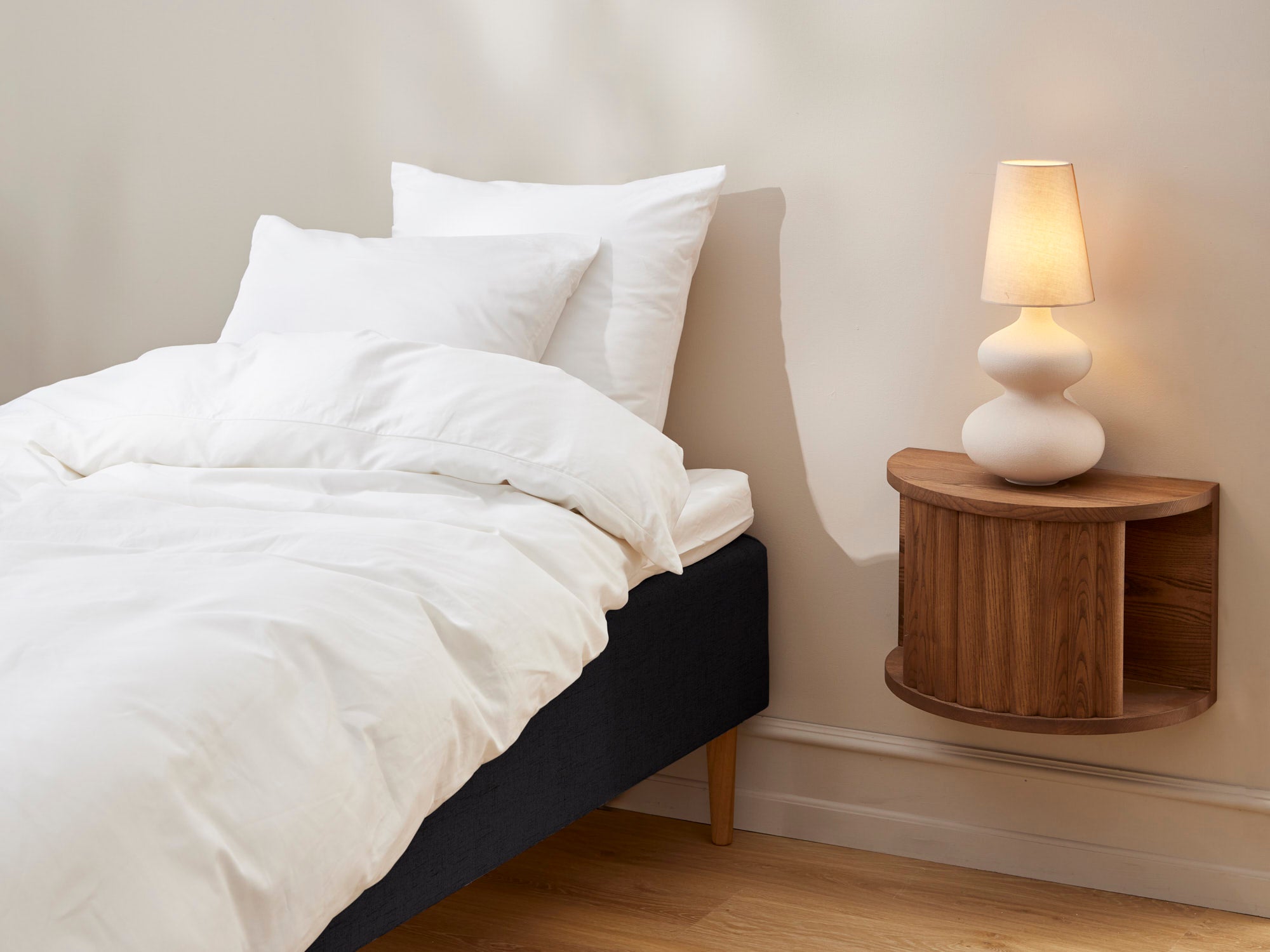 Krone - Komfort | Boxmadras (Sort) 90x210 cm.