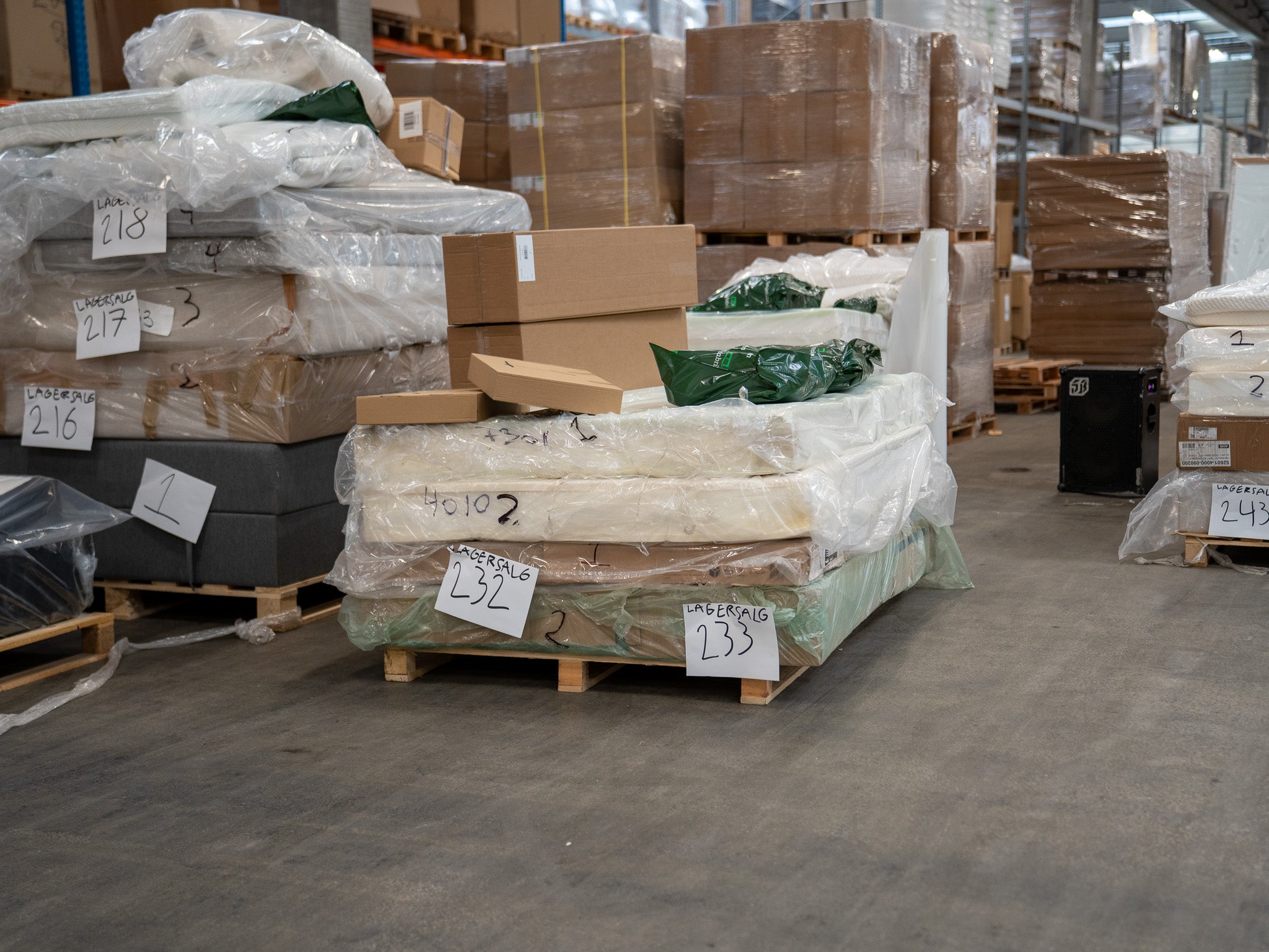 Kontinental 140x200 mørkegrå