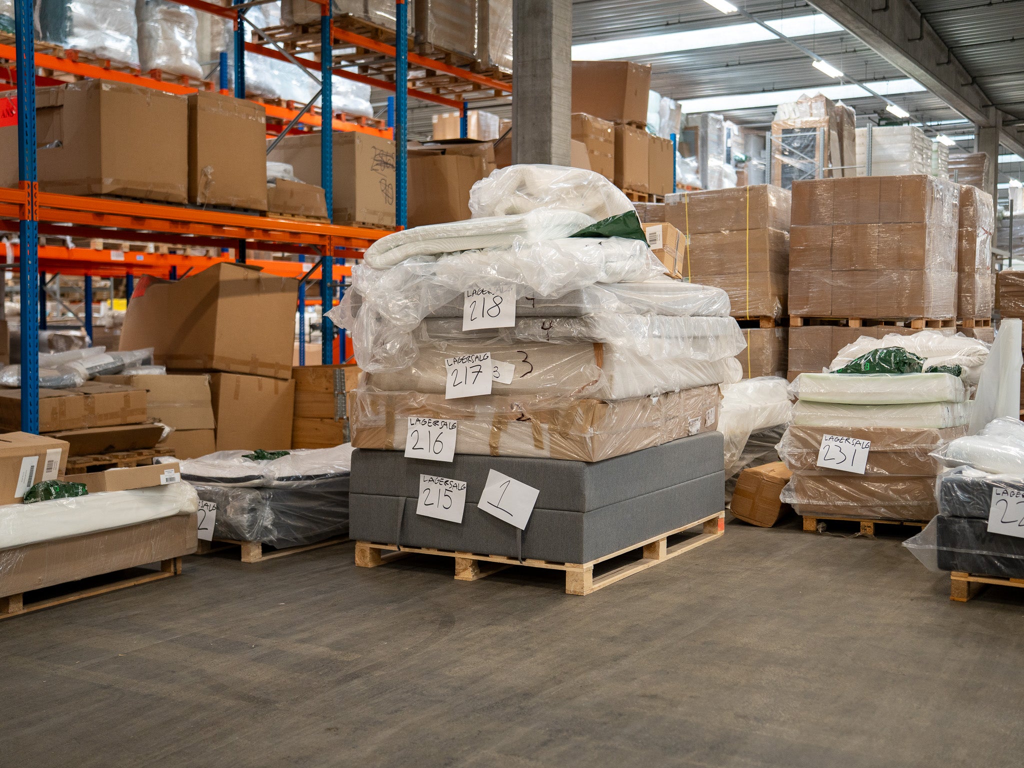 boksmadras 140x200 sand