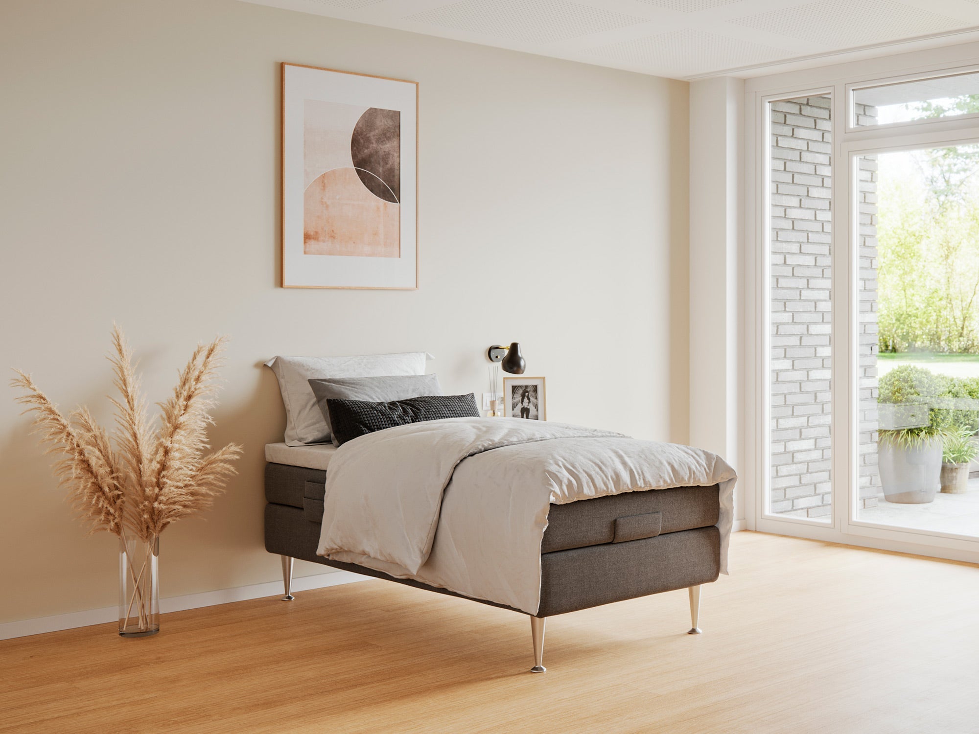 Fagmandens - Platin | Elevation (Antracit) 80x200 cm.