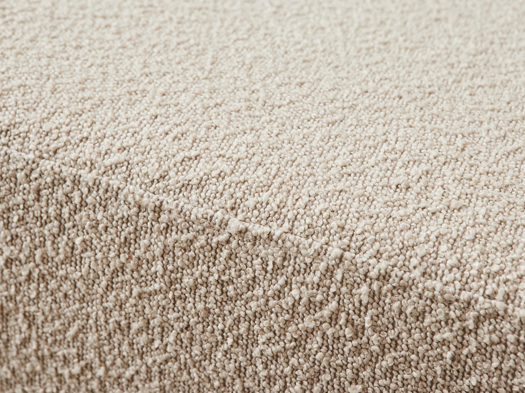 Sovesofaen - Boucle | Sovesofa (Sand) 140x200 cm.